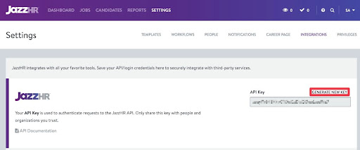 JazzHR API key.jpeg